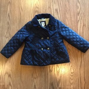 3yr GAP navy fall/winter jacket